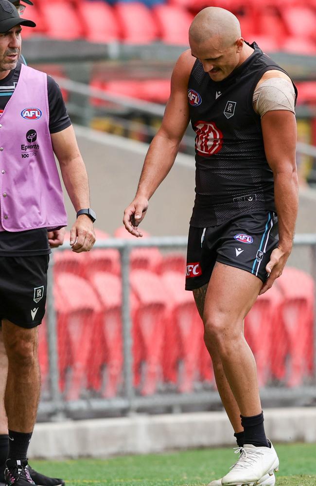 Sam Powell-Pepper pulled up sore against the Suns. Picture: AFL Photos/Getty Images