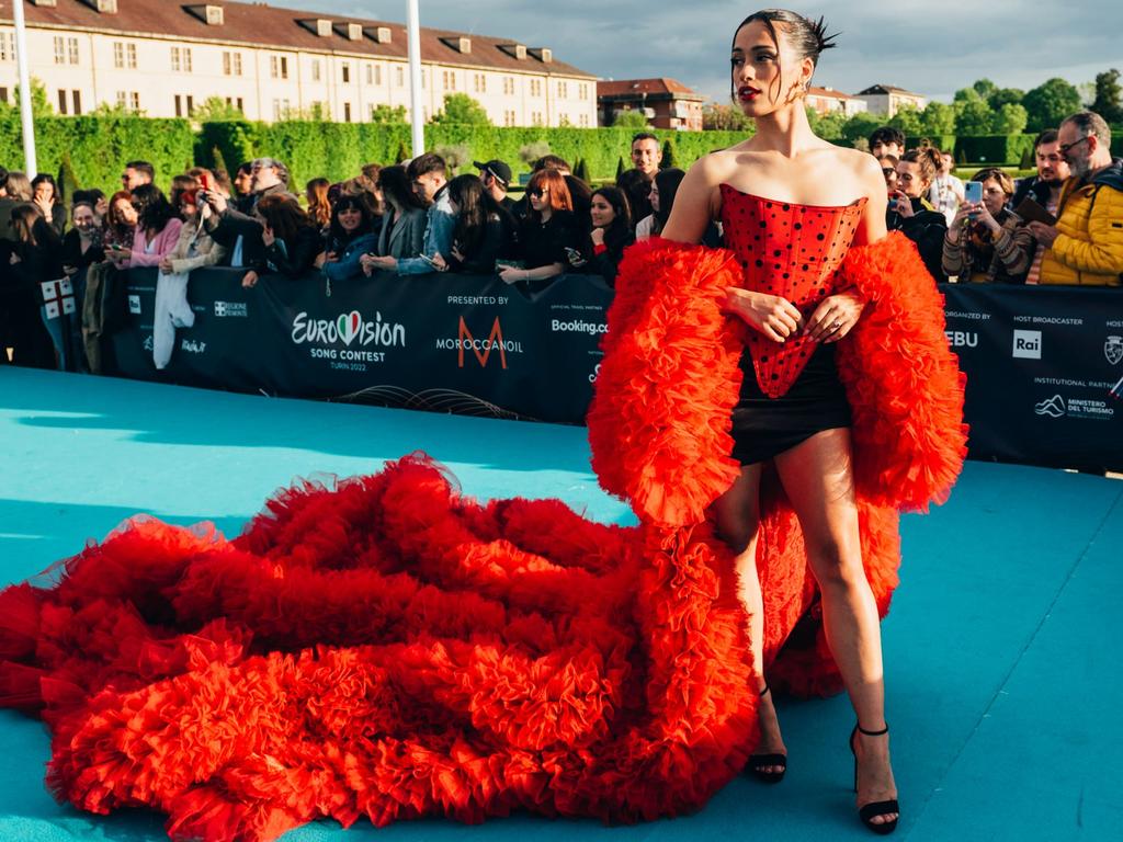 Chanel for Spain has wowed onlookers with her dress sense. Picture: Supplied