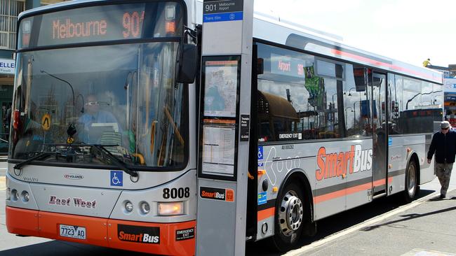 Police are targeting bus services, including Route 901 from Frankston to Melbourne airport, as crooks ride into other suburbs to commit crimes. Picture: File