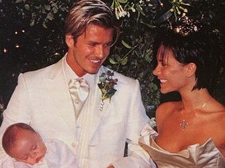 David and Victoria Beckham at their wedding in 1999. Picture: Instagram