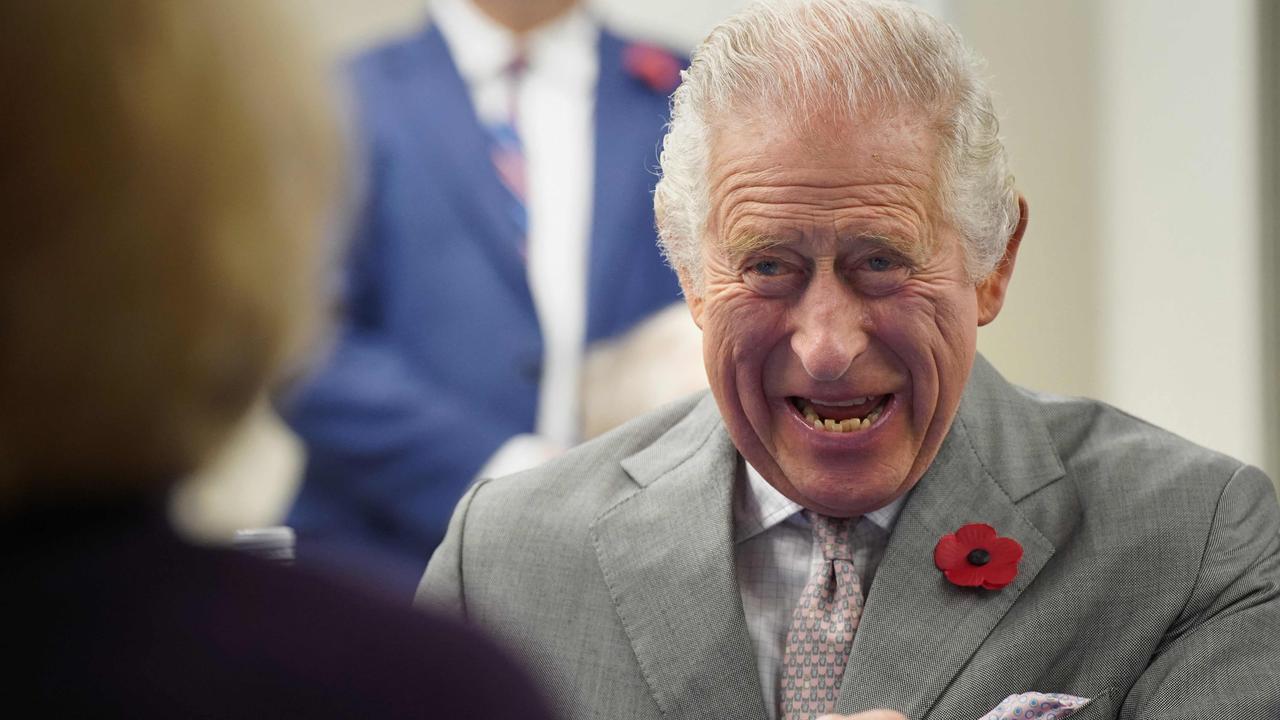 The King in fine form at an official engagement in London on November 9. Picture: AFP