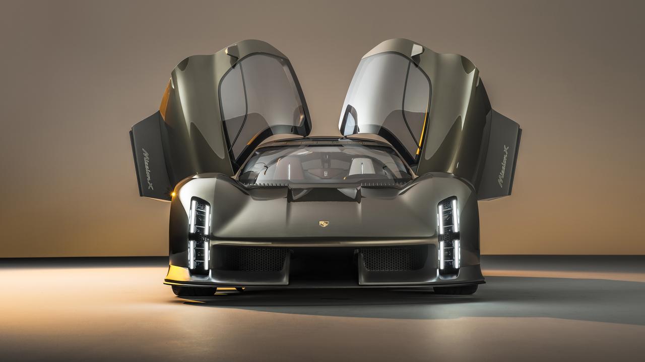 Porsche Mission X electric hypercar takes shape