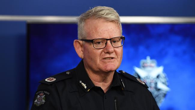 Victorian Police Assistant Commissioner Stephen Leane said basic but avoidable factors were needlessly costing lives. Picture: AAP Image/James Ross.