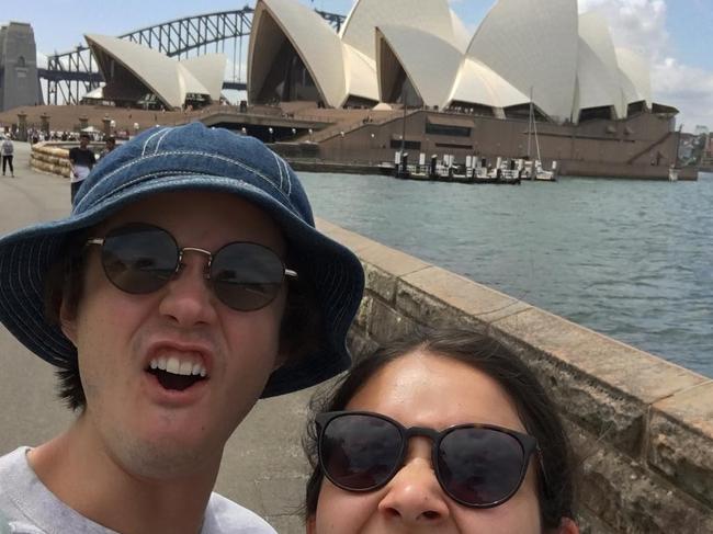 The pair took in the sights of Sydney. Picture: Instagram