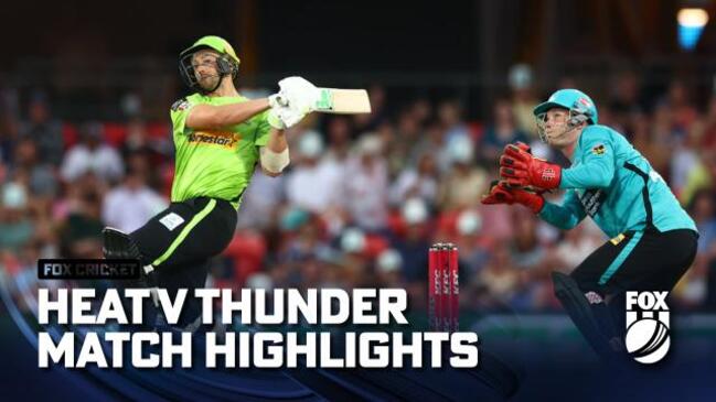 Brisbane Heat v Sydney Thunder Match Highlights