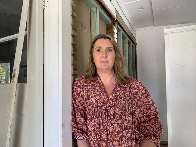 Lismore mum Courtney O'Brien’s home was destroyed. Picture: Cath Piltz