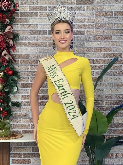 Jessica Lane wants to use her Miss Earth title to bring attention to environmental issues. Pic: Instagram