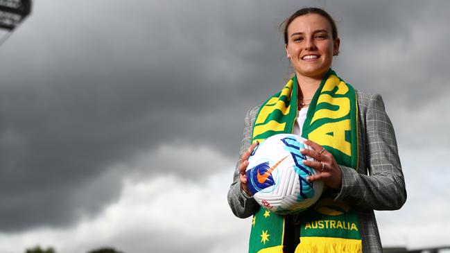 Matilda Chloe Logarzo will use the A-League season as a launch pad for her World Cup campaign. Photo: Getty Images