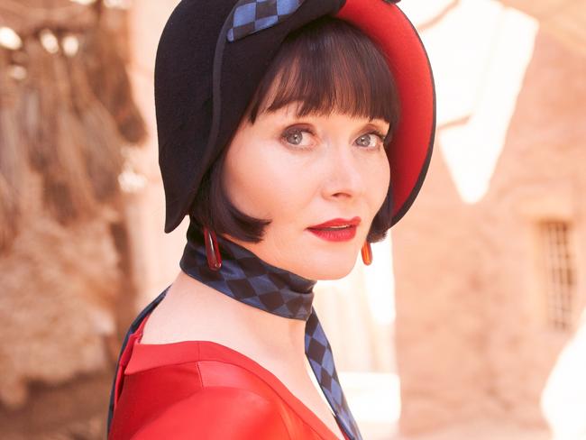 Essie Davis in a scene from the movie Miss Fisher and the Crypt of Tears. Supplied by Roadshow Films.