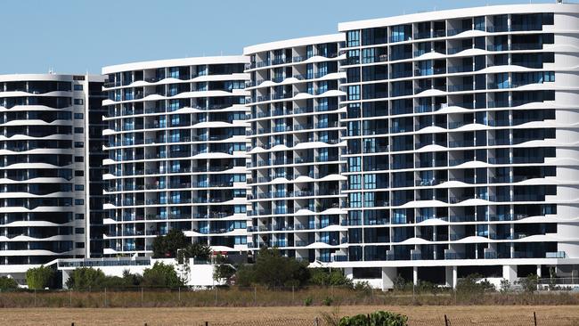 Raptis Group's Waterpoint Residences development in Biggera Waters. Photograph : Jason O'Brien