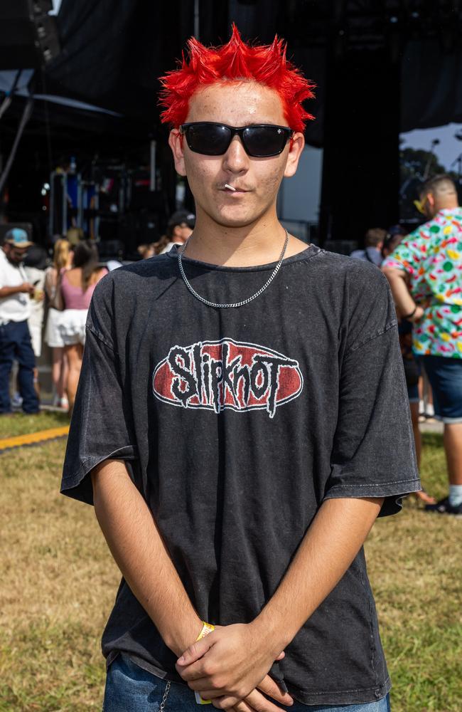 Talan Kemp at the Bass in the Grass 2025. Picture: Pema Tamang Pakhrin