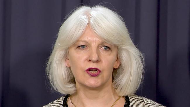 Prime Minster Scott Morrison’s Suicide Prevention Adviser Christine Morgan. Picture: AAP