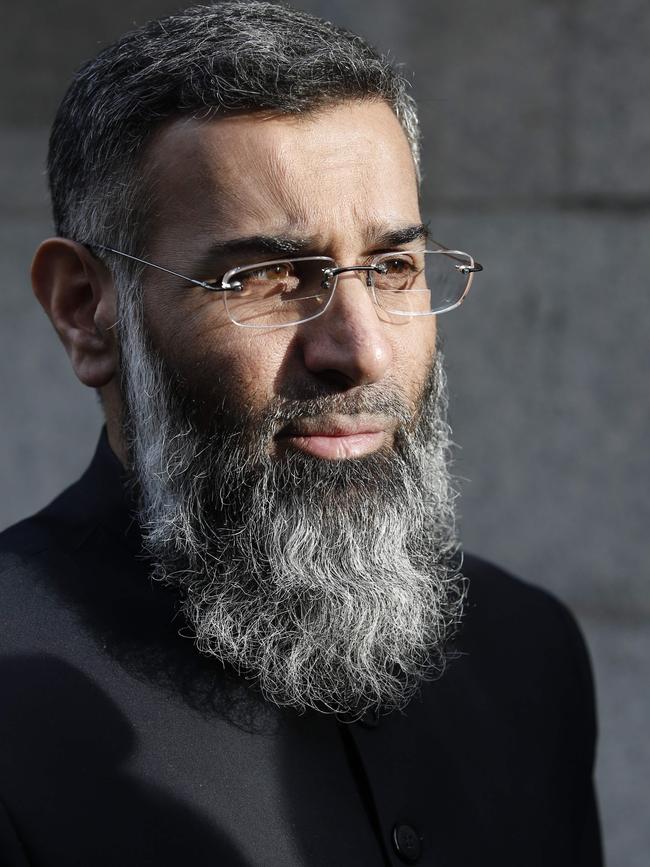 Convicted British terrorist Anjem Choudary pictured in London in 2016. Picture: AFP