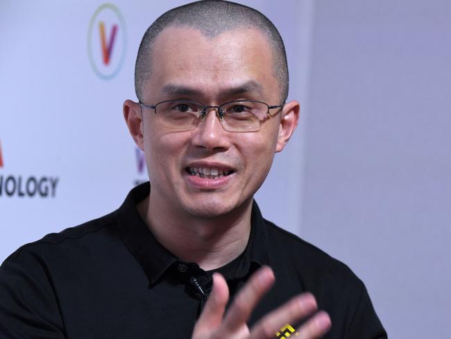 SBF blasted his rival, Binance founder and CEO Changpeng Zhao (pictured), saying ‘he won’ because he had a ‘bigger balance sheet’. Picture: Eric Piermont/AFP