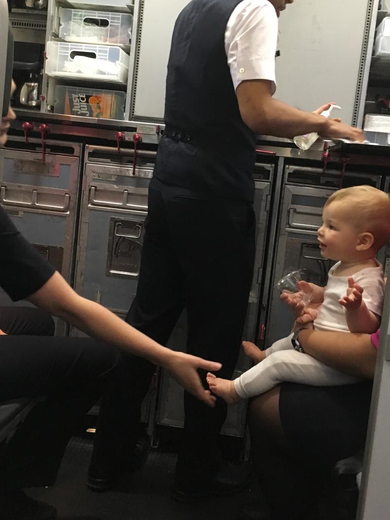 When the cabin crew are the best.