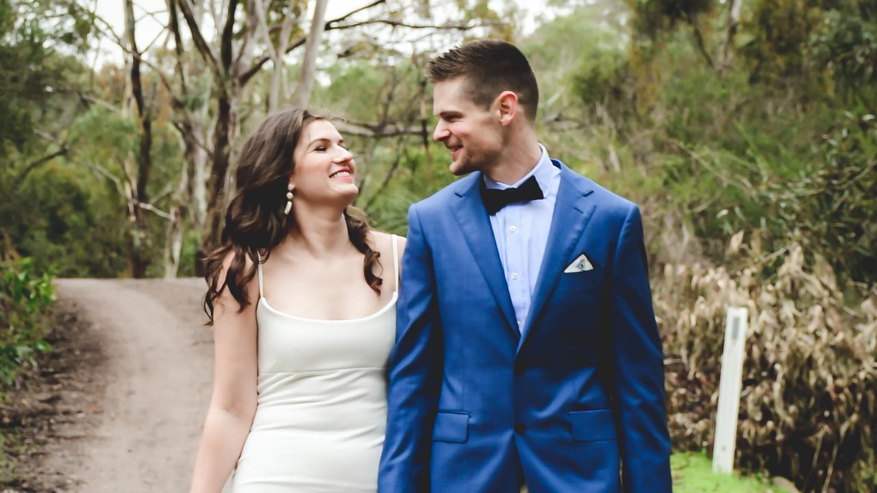 Wedding of Cameron Sumner &amp; Ingrid Irwin. Picture: Snap That Photography