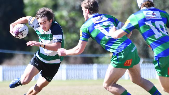 Sunnybank no 10 Colts Rugby Sunnybank v GPS Saturday July 9, 2022. Picture, John Gass