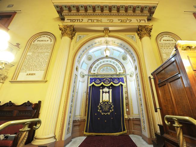 The oldest running synagogue in Melbourne, The East Melbourne Shule.