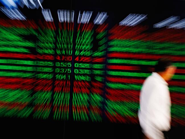 SYDNEY, AUSTRALIA - NewsWire Photos, October 29 2024. GENERIC. Stocks. Finance. Economy. Stock price ticker of the Australian Stock Exchange, ASX, at their offices on Bridge Street. Picture: NewsWire / Max Mason-Hubers