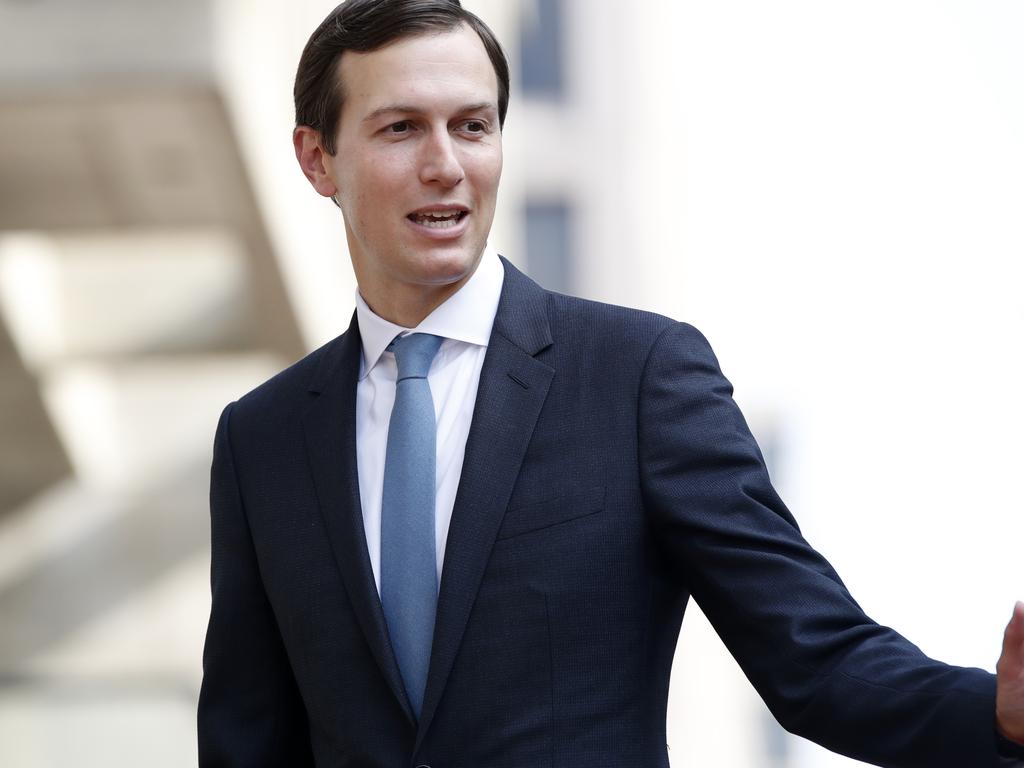 White House adviser and Mr Trump’s son-in-law Jared Kushner has been sent a letter requesting documents regarding the president. Picture: AP