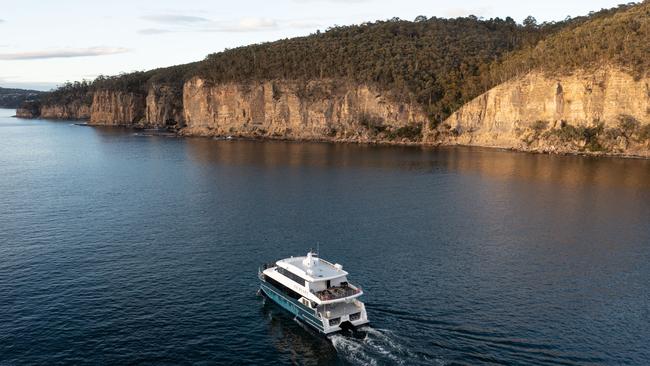 On Board Luxury Expedition vessel Odalisque. Photo: Brad Harris