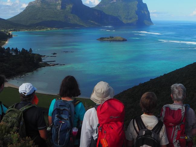 Lord Howe Island. Picture: Auswalk, an eco-certified operator