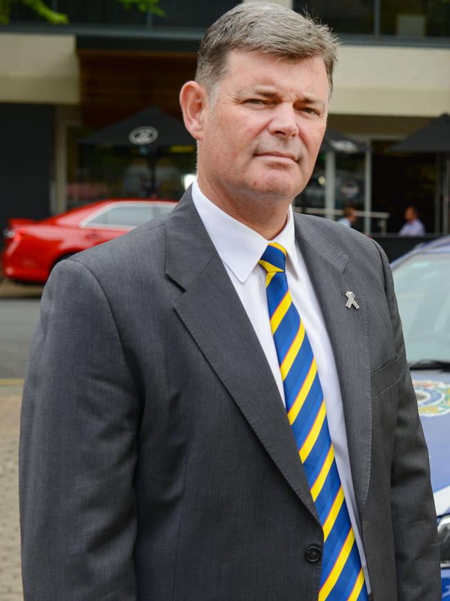 Police Association of SA ) president Mark Carroll. Picture: Brenton Edwards