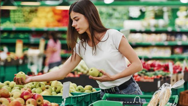 Organic apple sales have been strong through the whole time. Source: iStock