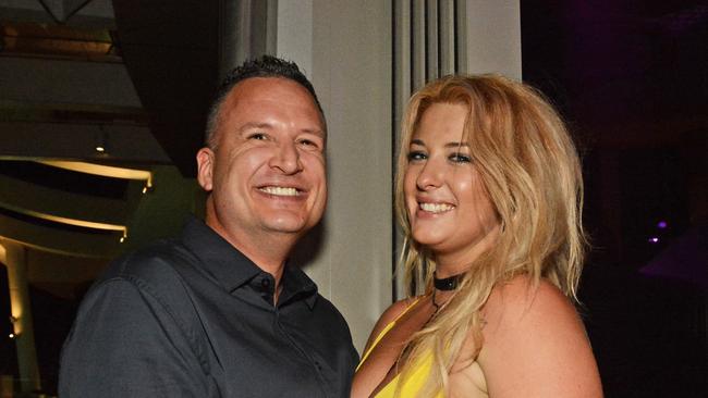 David Windsor and Chantel Chard celebrate NYE at Nineteen at The Star Gold Coast. Pic: (c) Regina King