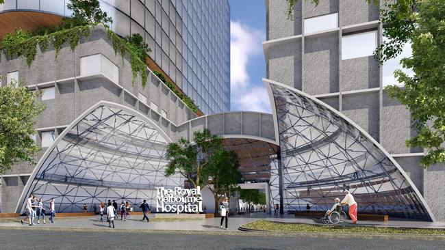 A proposal for the Royal Melbourne Hospital Parkville upgrade.