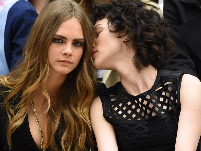 Cara Delevingne and dated musician St Vincent on and off and says she doesn’t want to be defined by her sexuality. Picture: Rex Features / Splash News