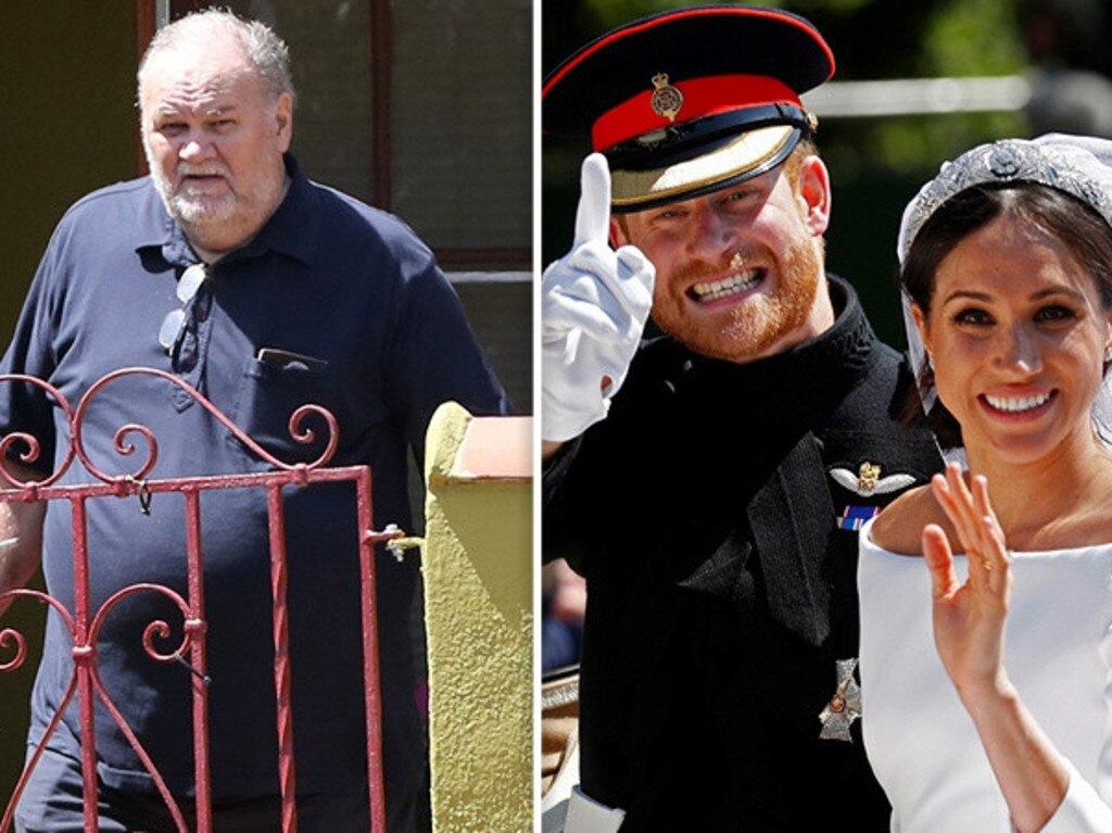 Thomas Markle did not attend his daughter’s wedding. 