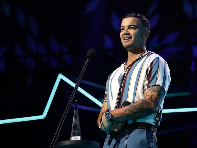 Guy Sebastian paid tribute to his late friend Luke Liang. Picture: Getty