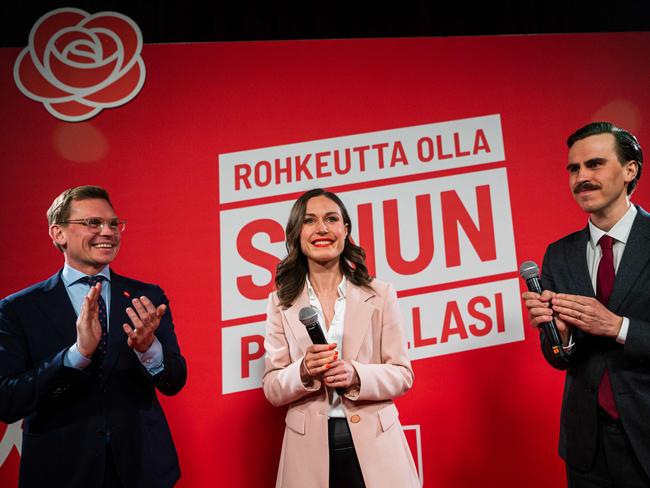 Sanna Marin has conceded defeat. Picture: Jonathan Nackstrand/AFP