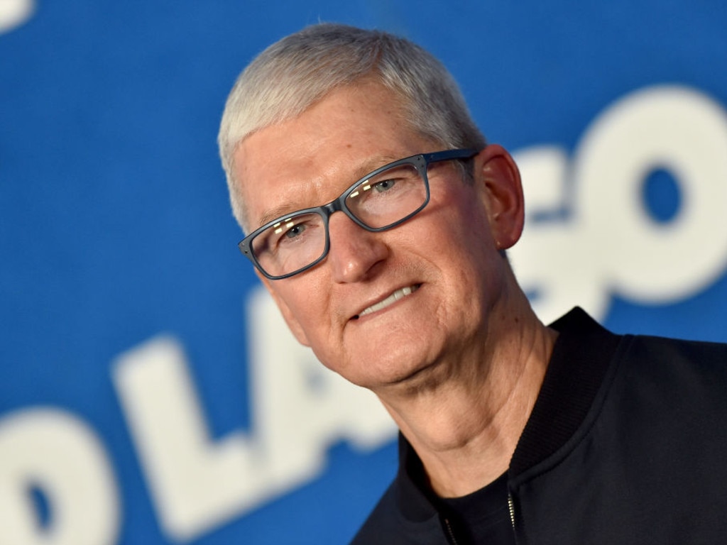 Apple CEO Tim Cook ‘lobbied officials’ to strengthen ties with China. Picture: Axelle/Bauer-Griffin/FilmMagic