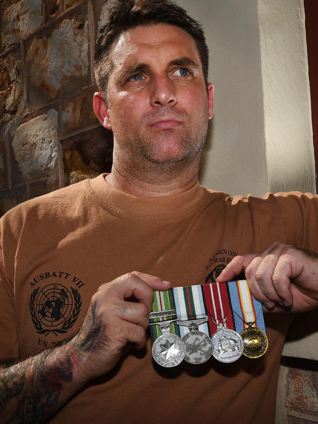 Darwin veteran and Mad Snake Cafe owner Sam Weston. Picture Katrina Bridgeford.