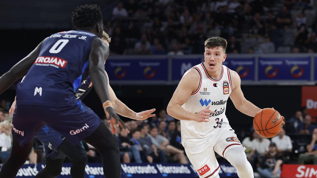 The 36ers fought back to make it a four-point game with three minutes lef. Picture: Getty Images