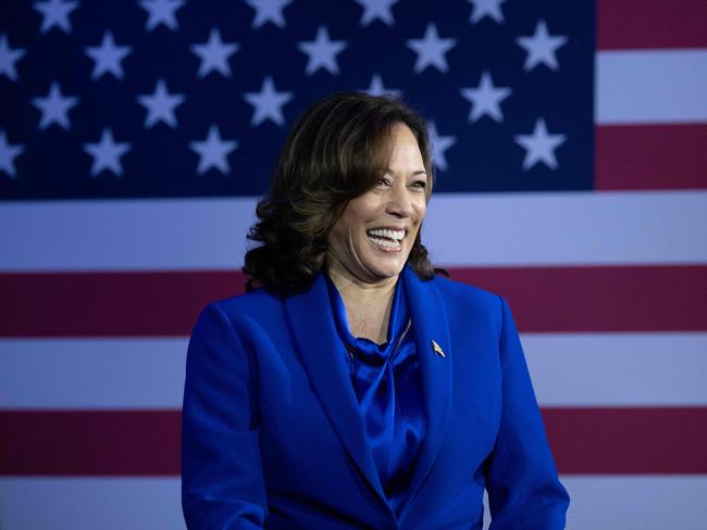 (FILES) US Vice President Kamala Harris speaks during an Emily's List discussion on reproductive rights one year after the Dobbs decision, at The Mayflower Hotel in Washington, DC, on June 23, 2023. Joe Biden on July 21, 2024 dropped out of the US presidential election and endorsed Vice President Kamala Harris as the Democratic Party's new nominee, in a stunning move that upends an already extraordinary 2024 race for the White House. Biden, 81, said he was acting in the "best interest of my party and the country" by bowing to weeks of pressure after a disastrous June debate against Donald Trump stoked worries about his age and mental fitness. (Photo by Brendan Smialowski / AFP)