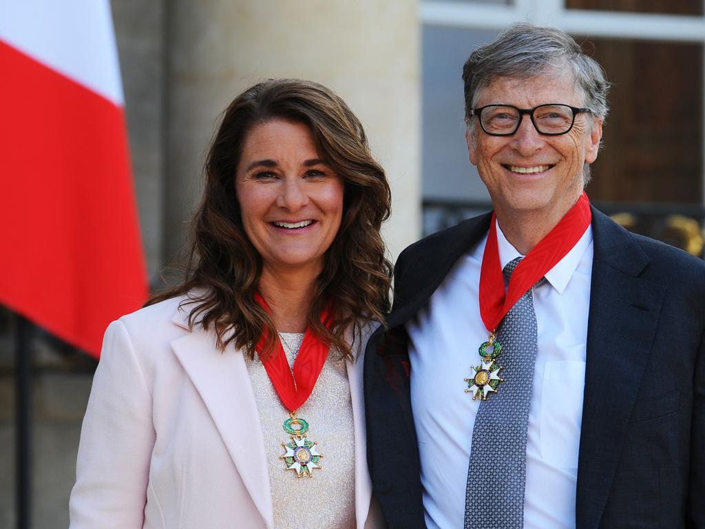 Bill and Melinda Gates are divorcing. Picture: Frederic Stevens/Getty Images