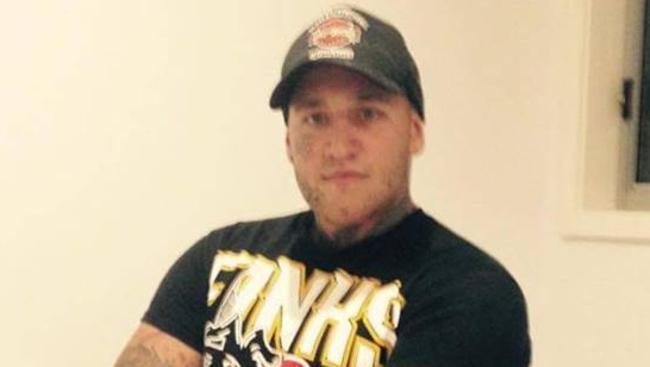 Alleged Finks bikie Corey Kinnear. Source: Facebook.