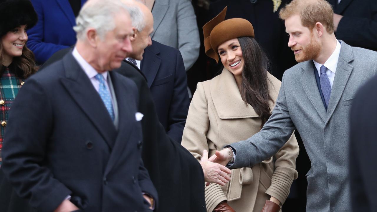 Prince Harry and wife Meghan Markle have been estranged from the family since 2020 when they left the firm for California. Picture: Chris Jackson/Getty Images