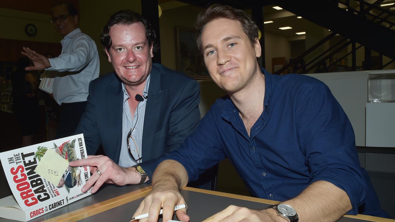 SOCIALS: Crocs in the Cabinet, Authors Chris Walsh and Ben Smee.