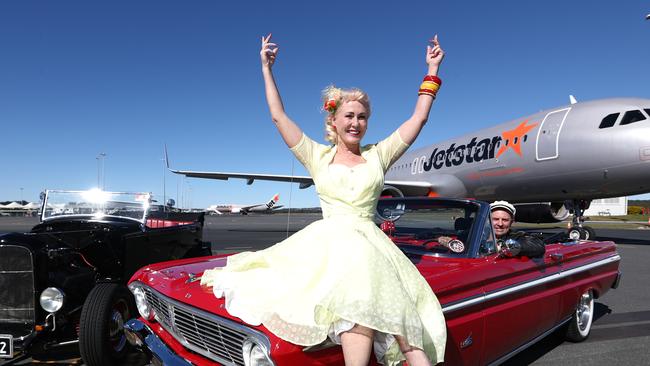 Many are flying in for the festival. Photograph: Jason O'Brien