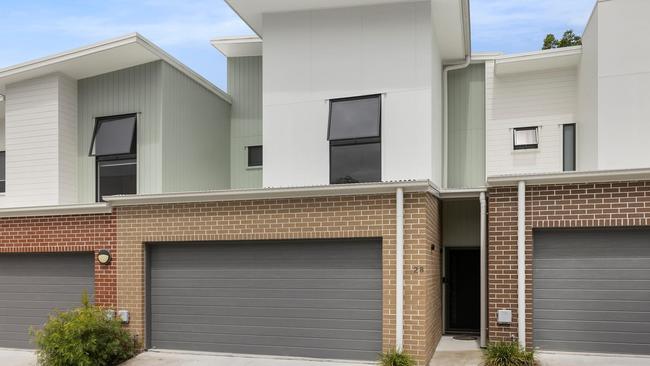 A three bedroom two bathroom townhouse at 28/216 Maundrell Terrace, Aspley, is priced at offers over $800,000.
