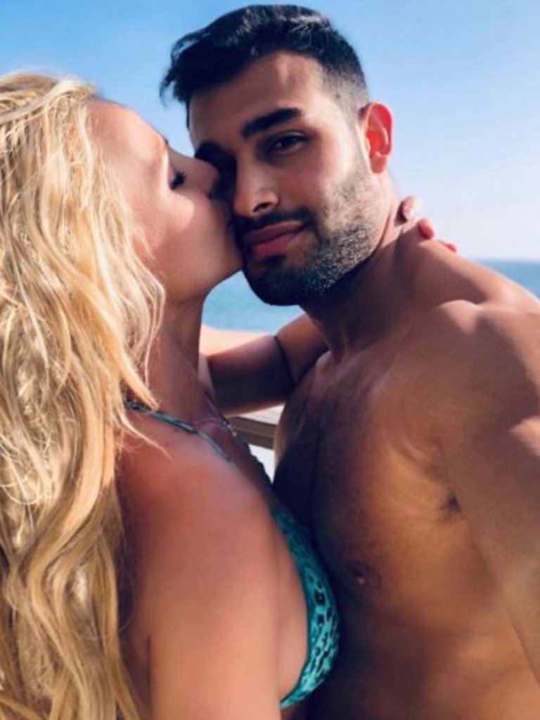 Britney is dating model Sam Asghari.