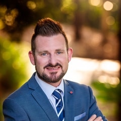 Glenn Ball, of First National in Ipswich, is an award-winning agent and growing real estate TikTok personality. Picture: Supplied