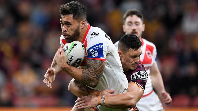 Jordan Pereira during his time with the St George Illawarra Dragons (Photo by Matt Roberts/Getty Images)