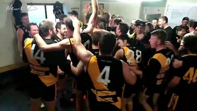 Aldinga Sharks celebrate drought-breaking victory over Morphett Vale