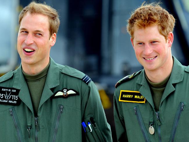 Prince William and Prince Harry are struggling to maintain their formerly close relationship. Picture: AFP.