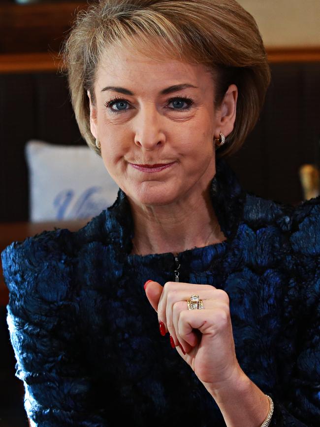 Employment Minister Michaelia Cash said the unions had been responsible for destroying penalty rates. Picture: Adam Yip / Manly Daily